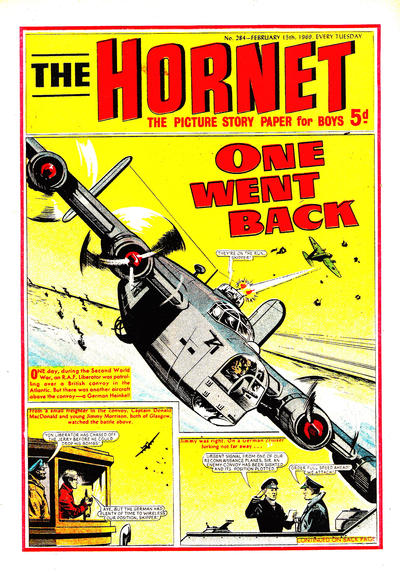 Cover for The Hornet (D.C. Thomson, 1963 series) #284