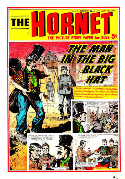 Cover for The Hornet (D.C. Thomson, 1963 series) #285