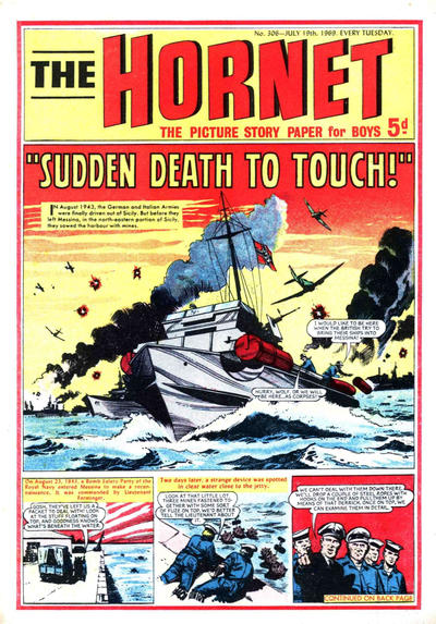 Cover for The Hornet (D.C. Thomson, 1963 series) #306