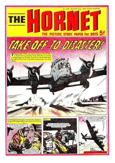 Cover for The Hornet (D.C. Thomson, 1963 series) #308