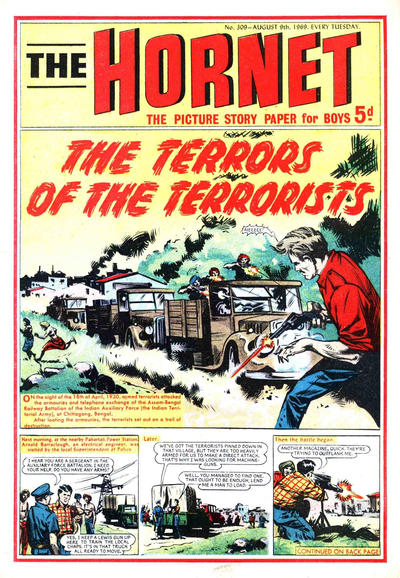 Cover for The Hornet (D.C. Thomson, 1963 series) #309
