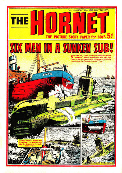 Cover for The Hornet (D.C. Thomson, 1963 series) #310