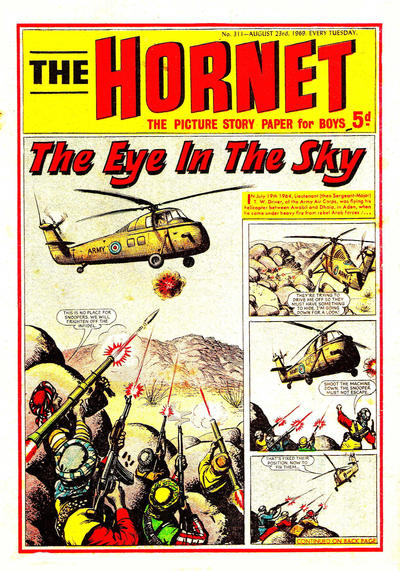 Cover for The Hornet (D.C. Thomson, 1963 series) #311