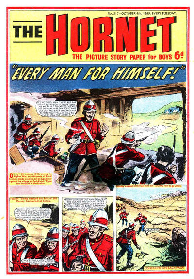 Cover for The Hornet (D.C. Thomson, 1963 series) #317