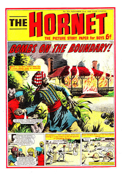 Cover for The Hornet (D.C. Thomson, 1963 series) #324