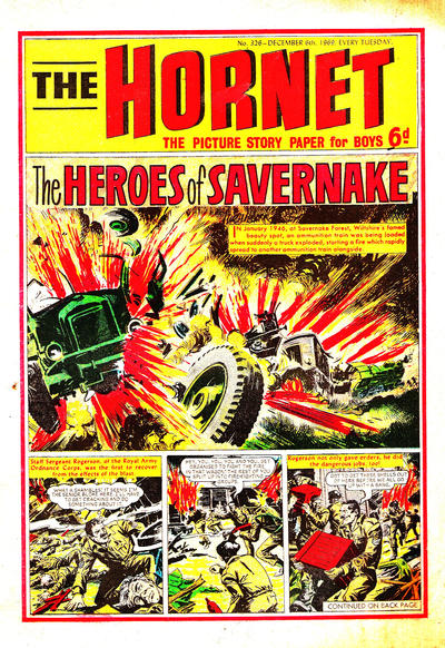 Cover for The Hornet (D.C. Thomson, 1963 series) #326