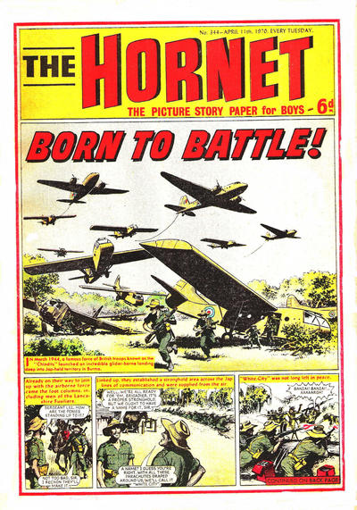 Cover for The Hornet (D.C. Thomson, 1963 series) #344