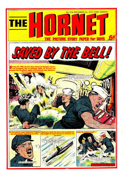 Cover for The Hornet (D.C. Thomson, 1963 series) #378