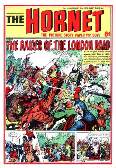 Cover for The Hornet (D.C. Thomson, 1963 series) #383