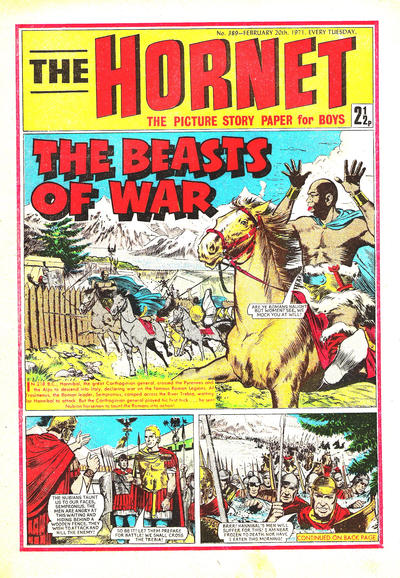 Cover for The Hornet (D.C. Thomson, 1963 series) #389