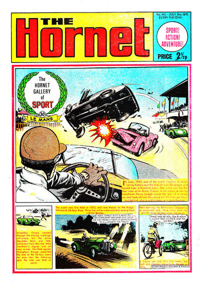 Cover for The Hornet (D.C. Thomson, 1963 series) #412