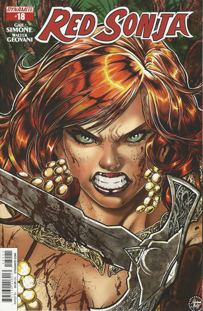 Cover for Red Sonja (Dynamite Entertainment, 2013 series) #18 [Variant Cover]