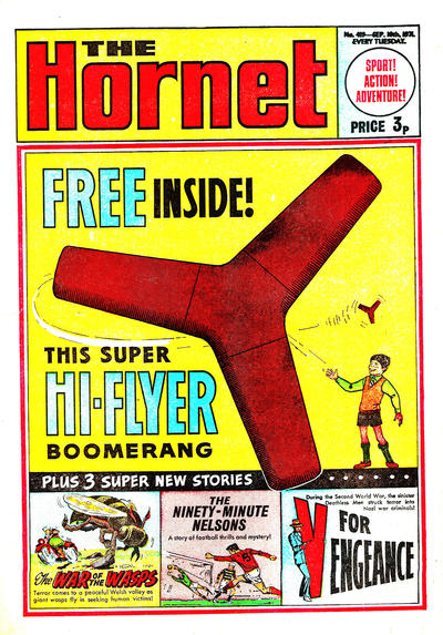 Cover for The Hornet (D.C. Thomson, 1963 series) #419