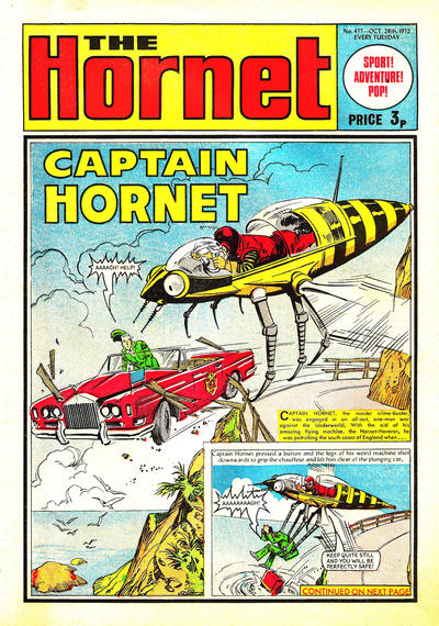 Cover for The Hornet (D.C. Thomson, 1963 series) #477