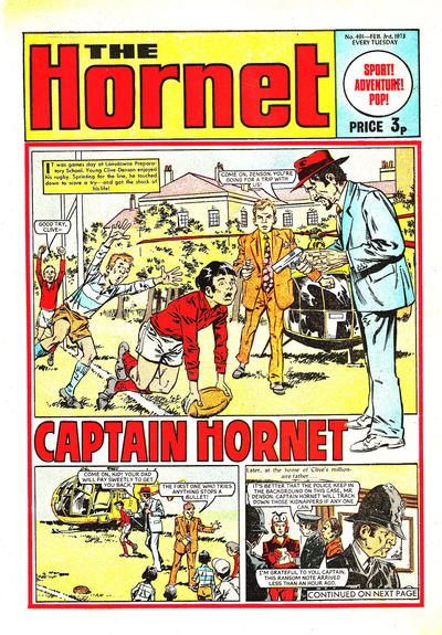 Cover for The Hornet (D.C. Thomson, 1963 series) #491