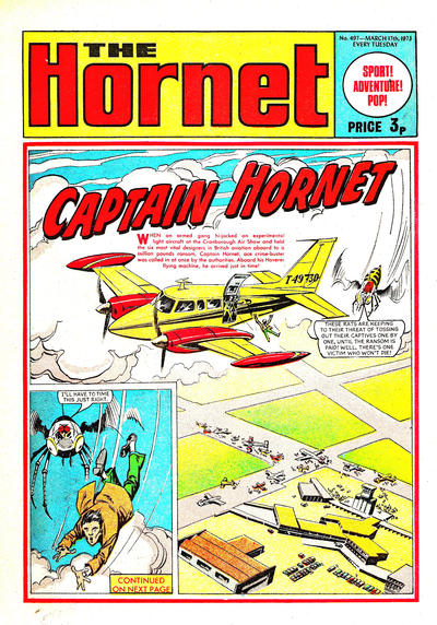 Cover for The Hornet (D.C. Thomson, 1963 series) #497