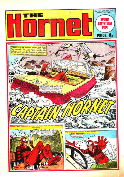 Cover for The Hornet (D.C. Thomson, 1963 series) #540