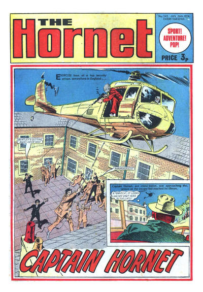 Cover for The Hornet (D.C. Thomson, 1963 series) #542