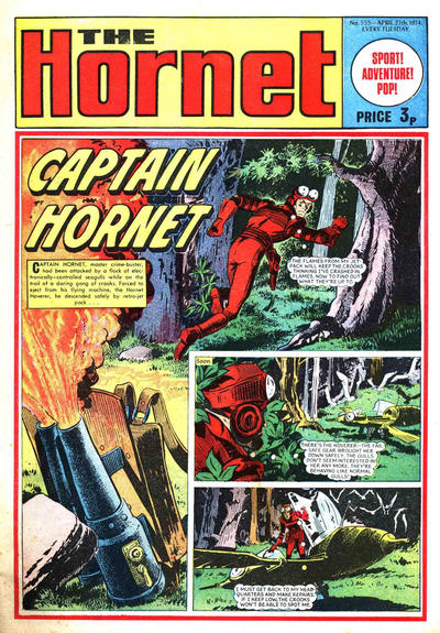 Cover for The Hornet (D.C. Thomson, 1963 series) #555