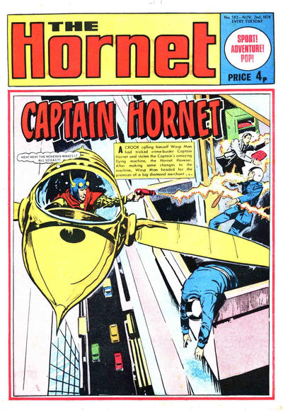 Cover for The Hornet (D.C. Thomson, 1963 series) #582