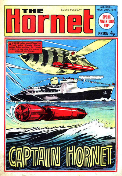 Cover for The Hornet (D.C. Thomson, 1963 series) #603