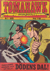 Cover Thumbnail for Tomahawk (Williams Förlags AB, 1969 series) #1/1970