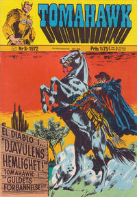 Cover Thumbnail for Tomahawk (Williams Förlags AB, 1969 series) #8/1972