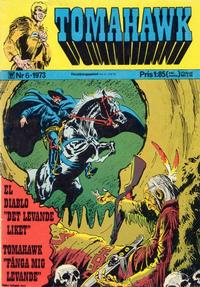 Cover Thumbnail for Tomahawk (Williams Förlags AB, 1969 series) #6/1973