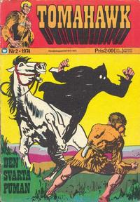 Cover Thumbnail for Tomahawk (Williams Förlags AB, 1969 series) #2/1974
