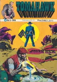 Cover Thumbnail for Tomahawk (Williams Förlags AB, 1969 series) #3/1974