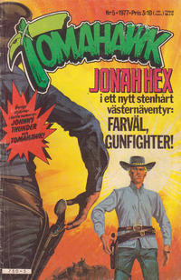 Cover Thumbnail for Tomahawk (Semic, 1976 series) #5/1977
