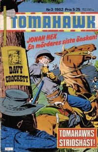 Cover Thumbnail for Tomahawk (Semic, 1982 series) #3/1982