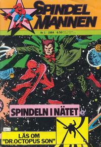 Cover Thumbnail for Spindelmannen (Atlantic Förlags AB, 1978 series) #1/1984