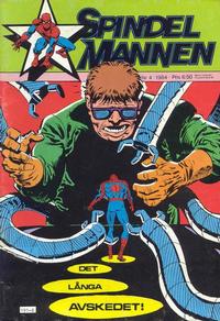 Cover Thumbnail for Spindelmannen (Atlantic Förlags AB, 1978 series) #4/1984