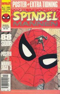 Cover Thumbnail for Spindelmannen (SatellitFörlaget, 1988 series) #7/1989