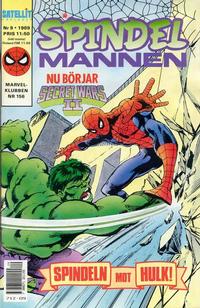 Cover Thumbnail for Spindelmannen (SatellitFörlaget, 1988 series) #9/1989