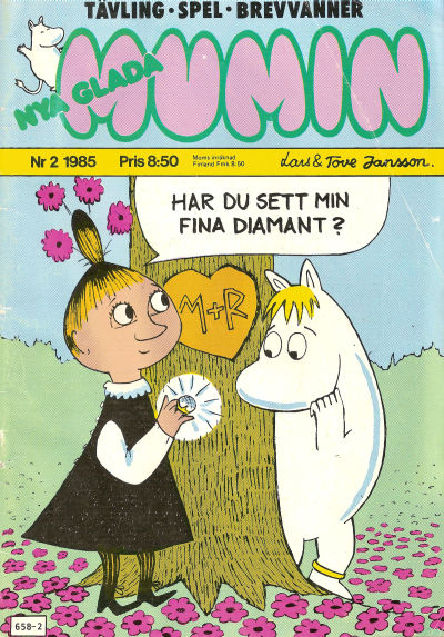 Cover for Mumin (Atlantic Förlags AB, 1983 series) #2/1985
