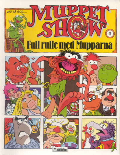 Cover for Muppet Show (Semic, 1981 series) #1