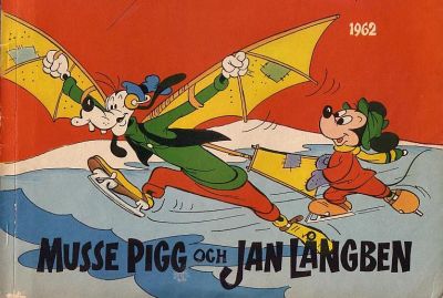 Cover for Musse Pigg och Jan Långben [julalbum] (Åhlén & Åkerlunds, 1957 series) #1962