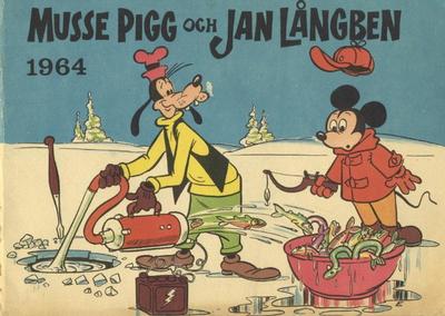 Cover for Musse Pigg och Jan Långben [julalbum] (Åhlén & Åkerlunds, 1957 series) #1964