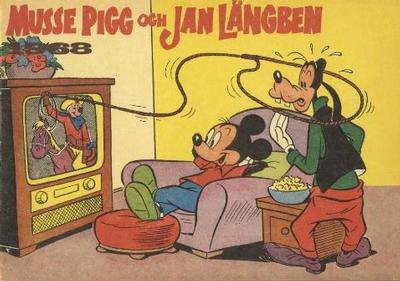 Cover for Musse Pigg och Jan Långben [julalbum] (Åhlén & Åkerlunds, 1957 series) #1968
