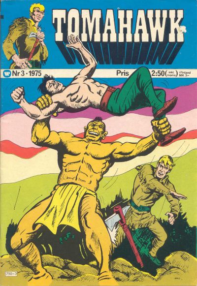 Cover for Tomahawk (Williams Förlags AB, 1969 series) #3/1975