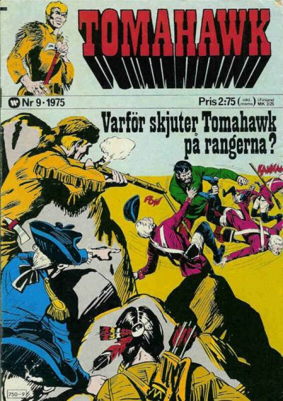 Cover for Tomahawk (Williams Förlags AB, 1969 series) #9/1975