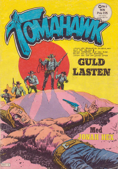 Cover for Tomahawk (Williams Förlags AB, 1969 series) #3/1976