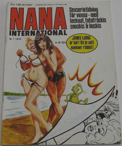 Cover for Nana International (Prince Press, 1974 series) #1/1974