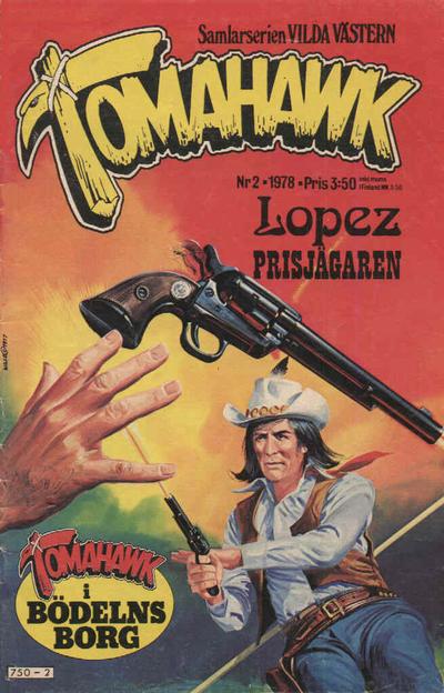 Cover for Tomahawk (Semic, 1976 series) #2/1978