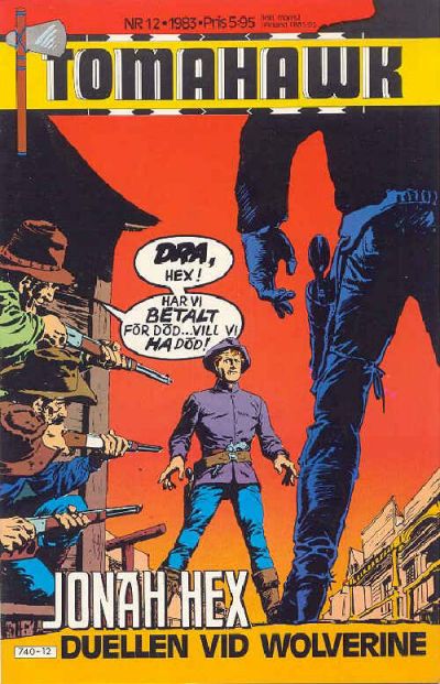 Cover for Tomahawk (Semic, 1982 series) #12/1983