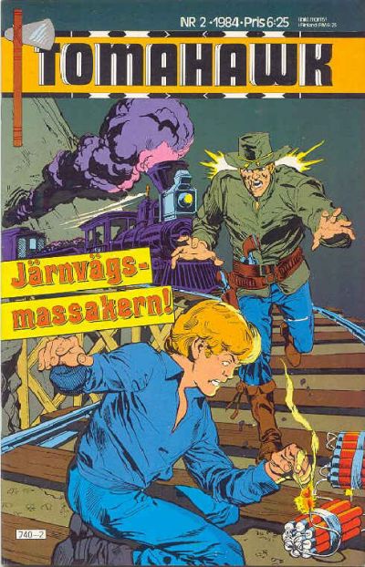 Cover for Tomahawk (Semic, 1982 series) #2/1984