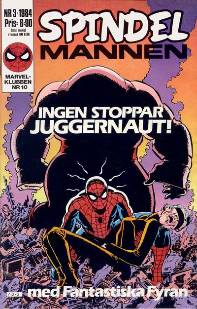 Cover for Spindelmannen (Semic, 1984 series) #3/1984