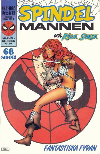 Cover for Spindelmannen (Semic, 1984 series) #2/1985